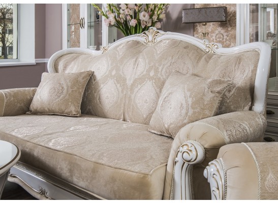 Диван Натали, белый глянец в Каменске-Уральском