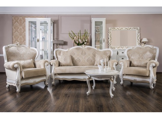 Диван Натали, белый глянец в Каменске-Уральском