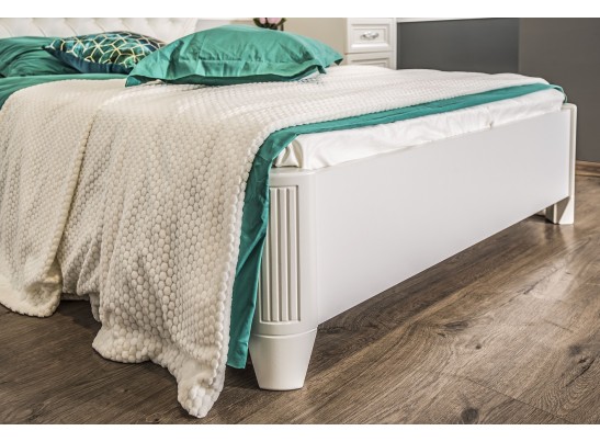 Кровать Мишель 120, белый матовый в Каменске-Уральском