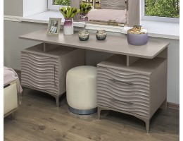 Туалетный столик Гравита, серый камень глянец