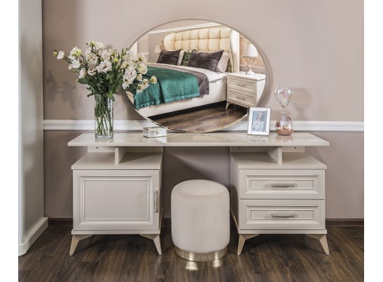 Туалетный столик НОННА, мокко глянец в Каменске-Уральском