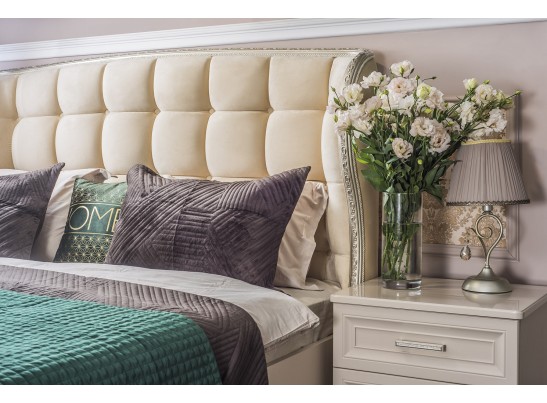 Кровать НОННА 1.8, мокко глянец в Каменске-Уральском