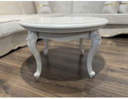 Столик круглый Мокко, бежевый