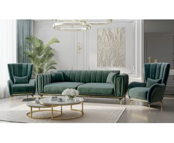 Кресло Замира оливковый