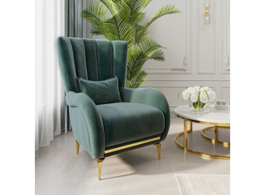 Комплект мягкой мебели Замира, оливковый