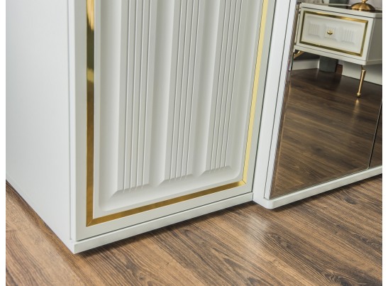 Шкаф Замира 5-дверный оливковый в Каменске-Уральском