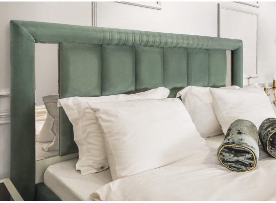 Кровать Замира 180x200 см оливковый в Каменске-Уральском