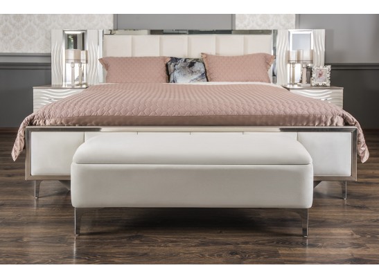 Банкетка GRAVITA белый глянец в Каменске-Уральском