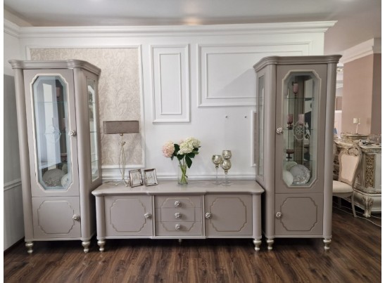 Тумба ТВ Лали серый камень в Каменске-Уральском