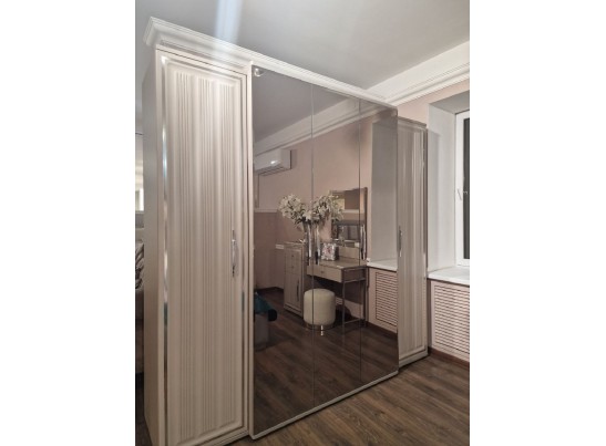 Шкаф Замира 5-дверный серый камень в Каменске-Уральском