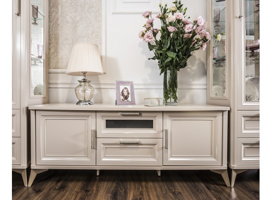 Гостиная Нонна 1+тв+1 бежевый глянец в Каменске-Уральском