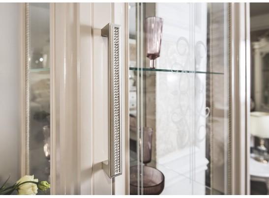 Гостиная Нонна 1+тв+1 бежевый глянец в Каменске-Уральском