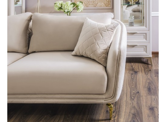 Диван Нонна 3х местный мокко в Каменске-Уральском