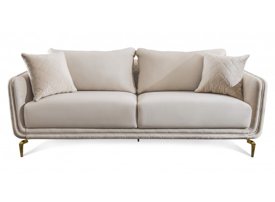 Диван Нонна 3х местный мокко в Каменске-Уральском