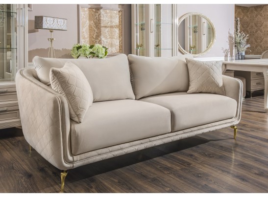 Диван Нонна 3х местный мокко в Каменске-Уральском