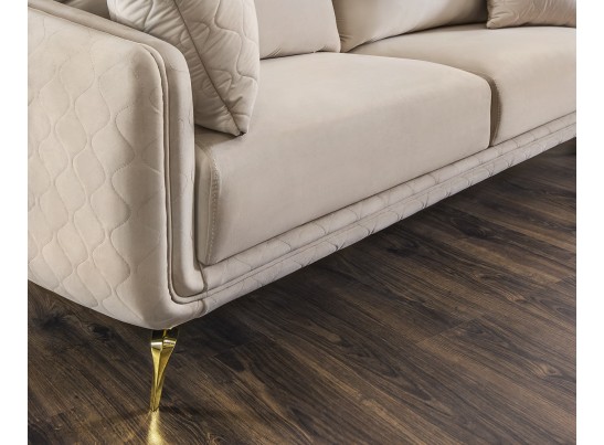 Диван Нонна 3х местный мокко в Каменске-Уральском