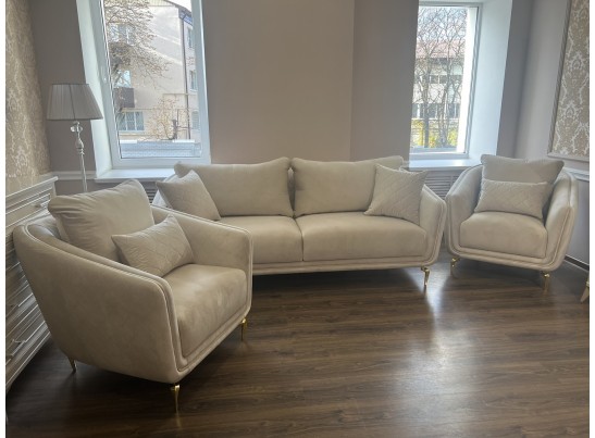Комплект мягкой мебели Нонна мокко