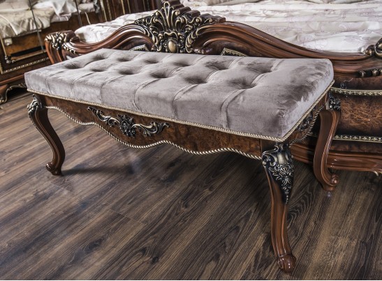 Банкетка Джоконда корень дуба глянец в Каменске-Уральском