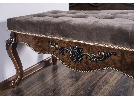 Банкетка Джоконда корень дуба глянец в Каменске-Уральском