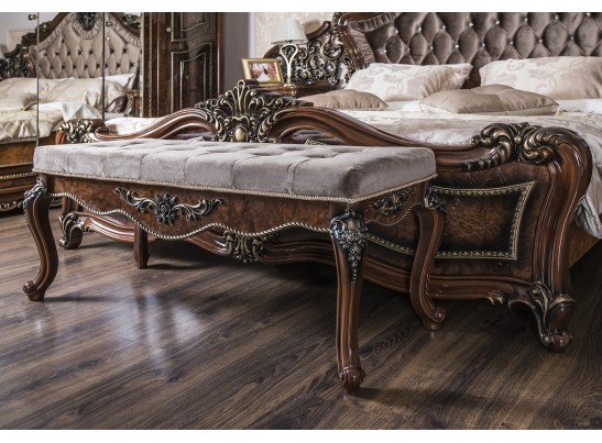 Банкетка Джоконда корень дуба глянец в Каменске-Уральском