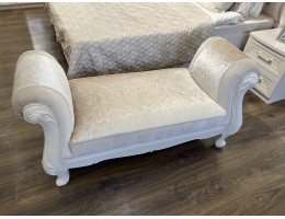 Оттоманка Мокко с двумя подлокотниками бежевый