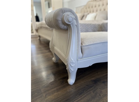 Оттоманка Мокко с двумя подлокотниками бежевый в Каменске-Уральском