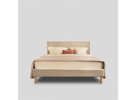 Кровать Eva 160х200 бежевый в Каменске-Уральском