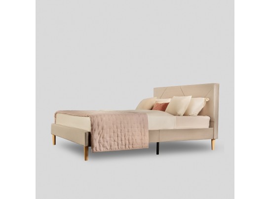 Кровать Eva 160х200 бежевый в Каменске-Уральском