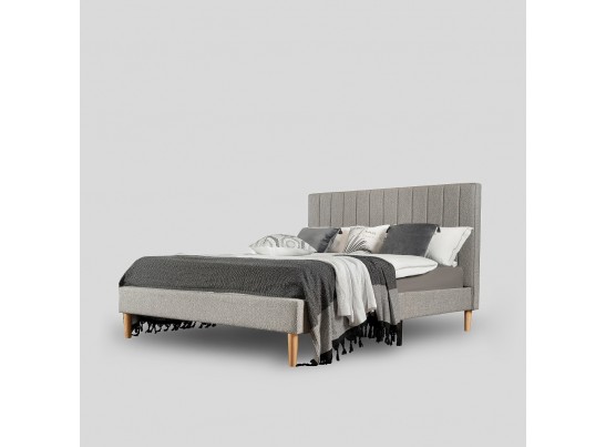 Кровать Sofia 140х200 серый в Каменске-Уральском