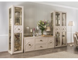 Гостиная Фелисия 1+тв+2 мокко