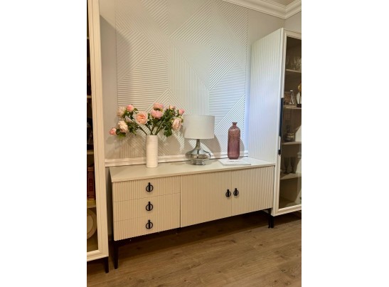 Гостиная Стелла 1+тв+1 светло серый камень