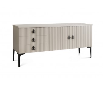 Тумба ТВ Стелла светло серый камень