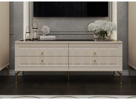 Гостиная Замира 2+тв+2 бежевый