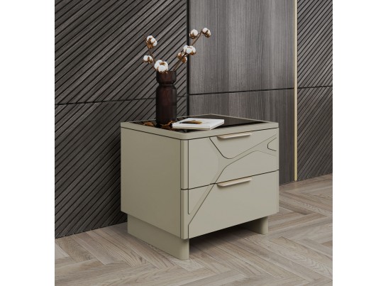 Спальня Лейла 4-ств светло серый камень