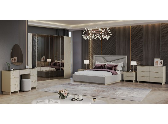 Туалетный столик Лейла светло серый камень