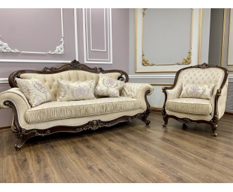 Диван Мона Лиза 3х местный караваджо