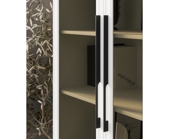 Витрина Стелла 2-ств белый