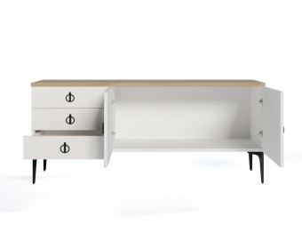 Тумба ТВ Стелла белый