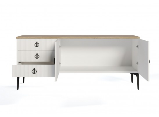 Гостиная Стелла 1+тв+1 белый