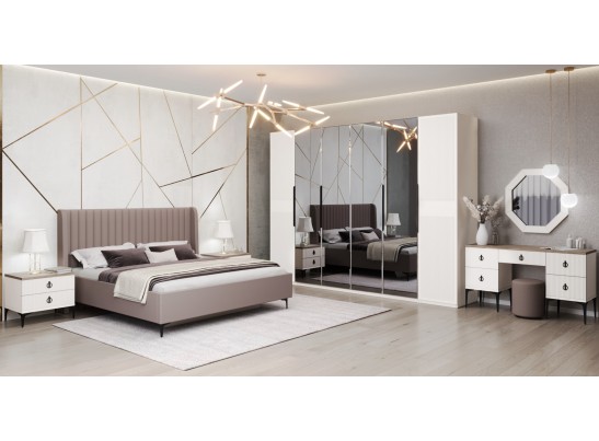 Кровать Стелла 160x200 см белый