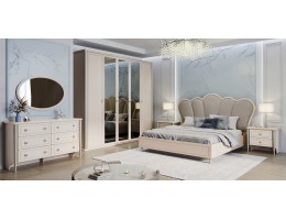 Спальня Диана 4-ств бежевый