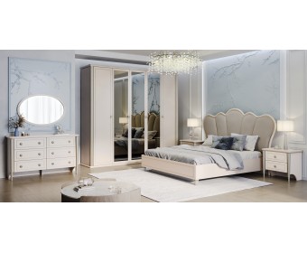 Спальня Диана 4-ств бежевый