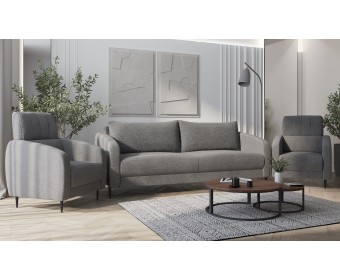 Кресло Стелла серый