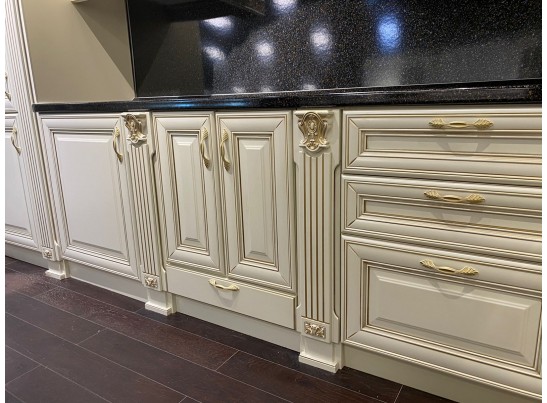 Кухня Патриция 13 (4,8 м) крем перламутр