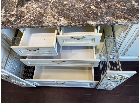 Кухня Афина 21 (4,5 м) крем