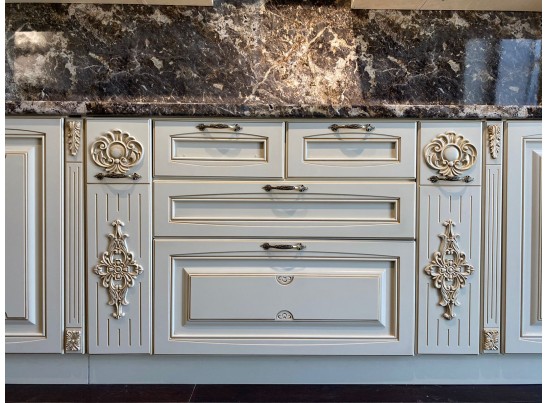 Кухня Афина 24 (3,8*2 м) крем