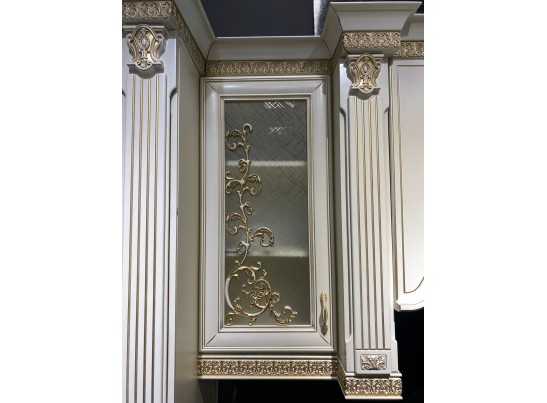 Кухня Патриция 11 (3,9 м) крем перламутр