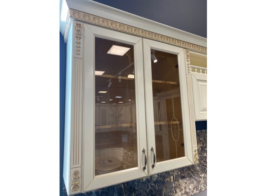 Кухня Лиза 8 (4,2х1,5 м) крем