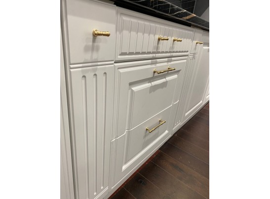 Кухня Гарвард 38 (3,9 м) белый матовый