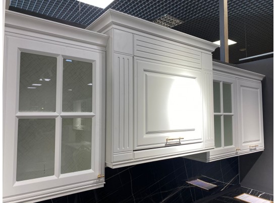 Кухня Гарвард 38 (3,9 м) белый матовый